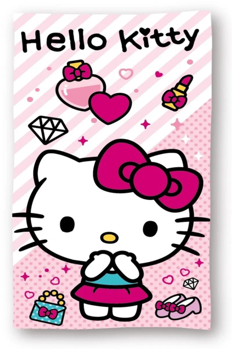 Hello Kitty Strandlaken Roze
