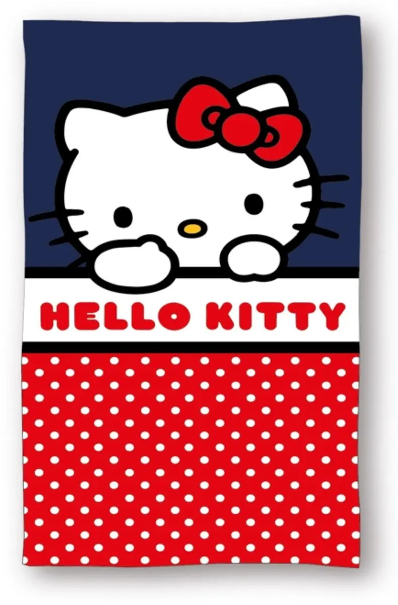 Hello Kitty Strandlaken Roze - afbeelding 2 van 2