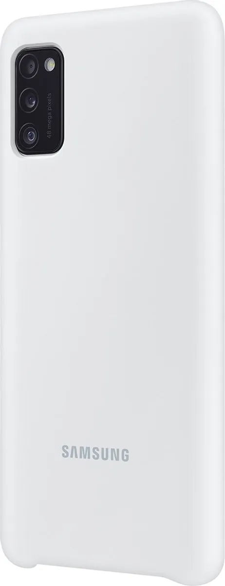 Samsung Silicone Hoesje Galaxy A41 - Wit