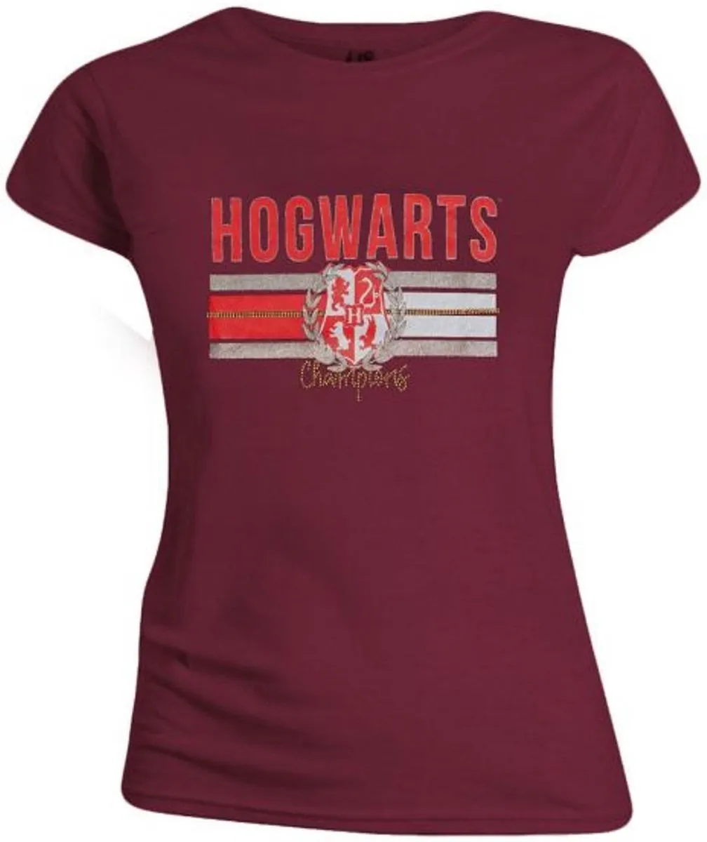 Harry Potter Hogwarts Champions Dames T-shirt