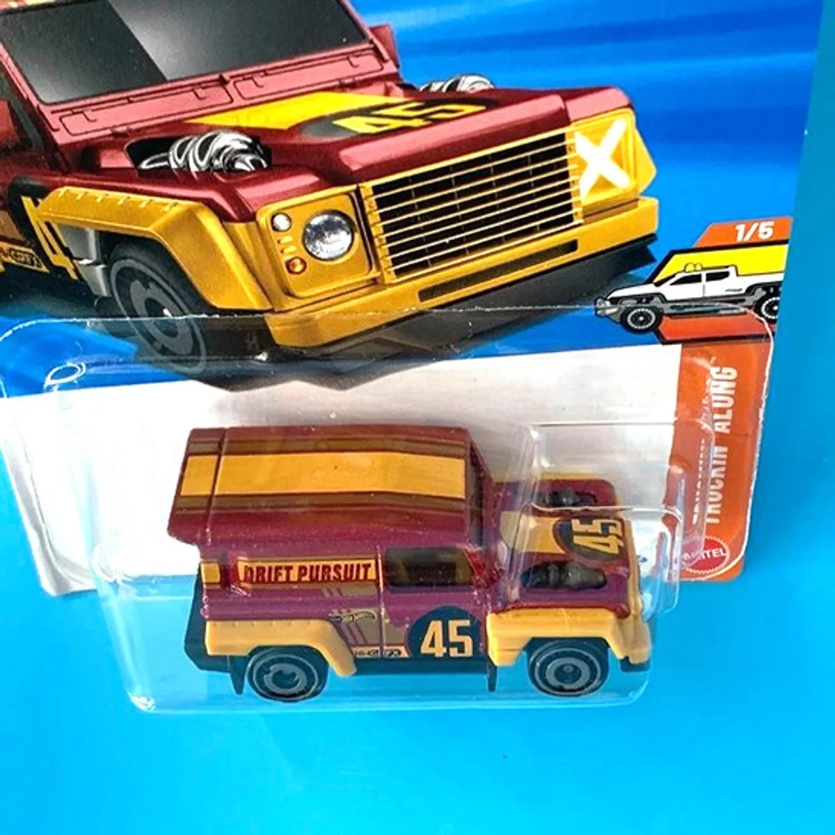 Hot Wheels Persuit 45 Drift-Ender Truckin' Along 1/5 Short Card 2026