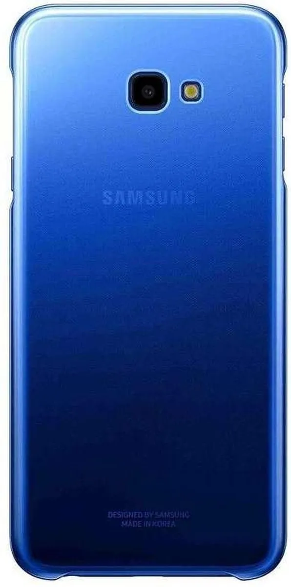 Samsung Galaxy J4+ Jelly Cover - Blauw
