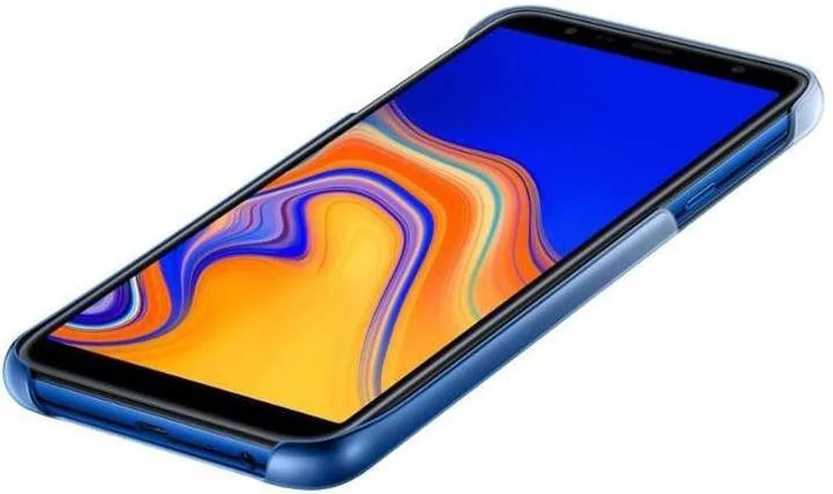 Samsung Galaxy J4+ Jelly Cover - Blauw