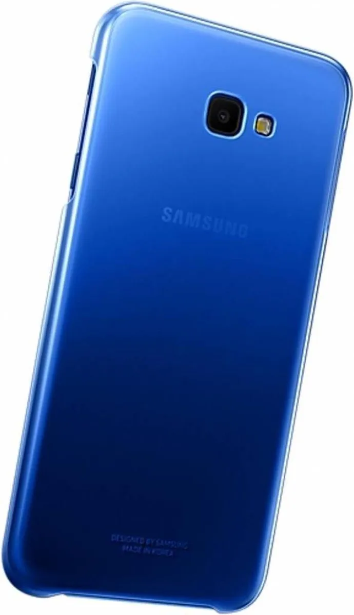 Samsung Galaxy J4+ Jelly Cover - Blauw - afbeelding 6 van 6