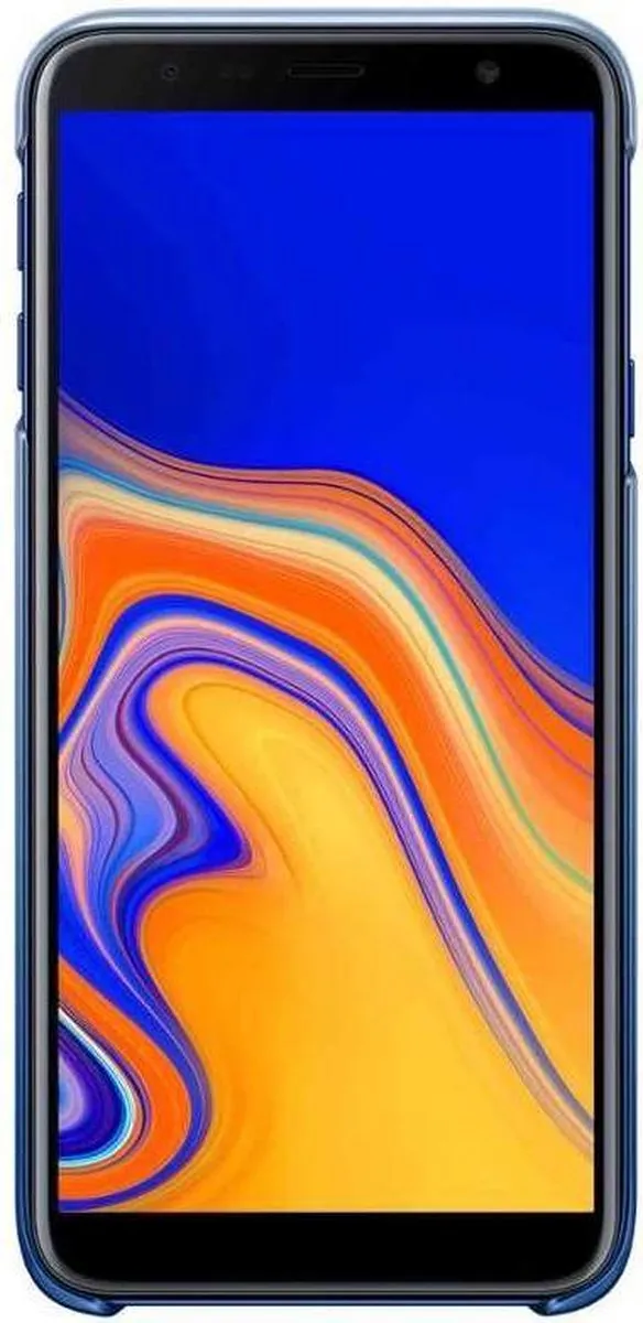Samsung Galaxy J4+ Jelly Cover - Blauw