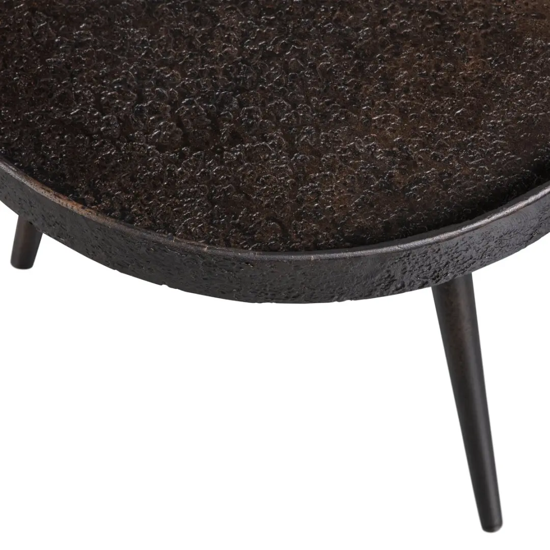 WOOOD Bounds Bijzettafel M Antique Goud Ø41cm - afbeelding 3 van 5