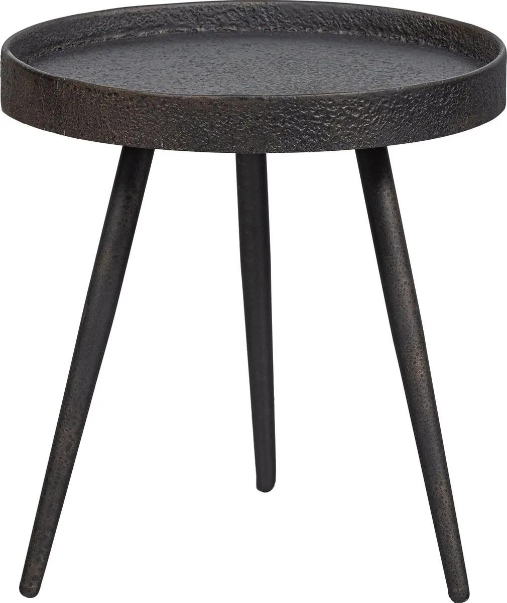 WOOOD Bounds Bijzettafel M Antique Goud Ø41cm - afbeelding 4 van 5