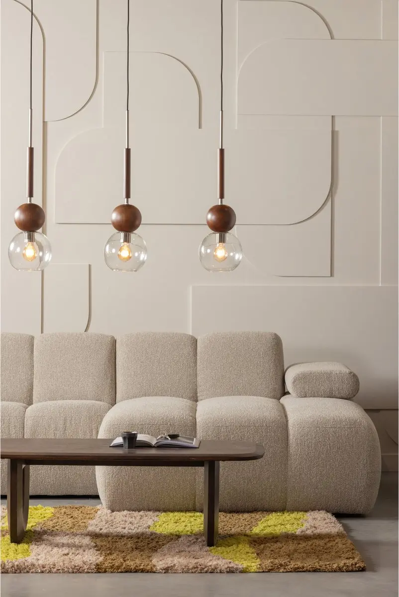 WOOOD Frequent Salontafel 120x40cm Walnoot - afbeelding 4 van 6