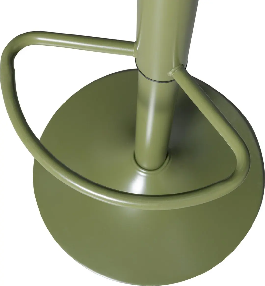 WOOOD Isaac Barkruk Warmgroen 81x39x39 - afbeelding 4 van 6