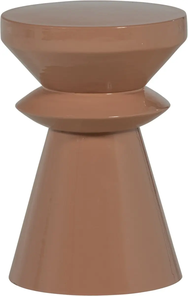 WOOOD Fedde Bijzettafel Oudroze 30cm