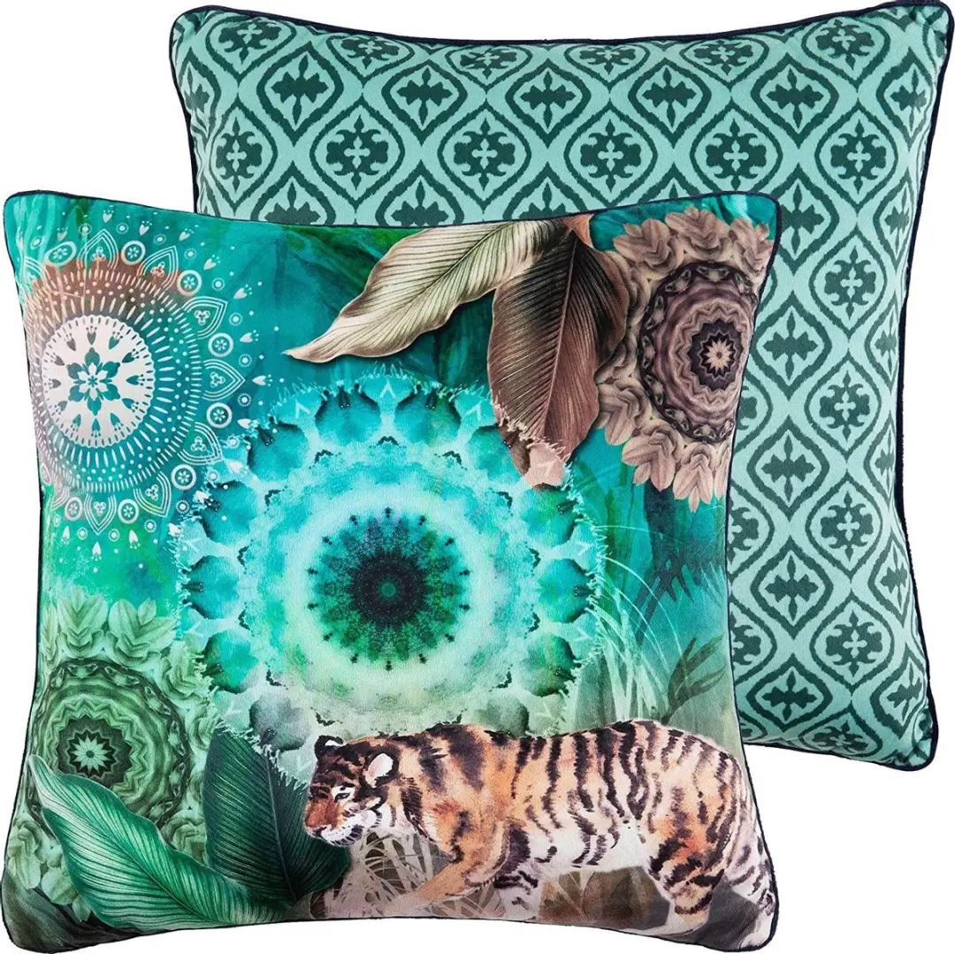 Vierkant sierkussen 48x48 cm polyester HIP no.6948 multi