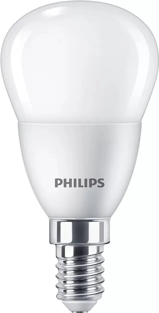 Philips LED Kaarslamp & Kogellamp 5W - 2 Stuks