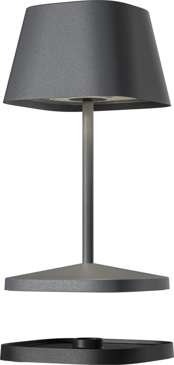 Villeroy & Boch Neaples 2.0 LED Tafellamp - Antraciet