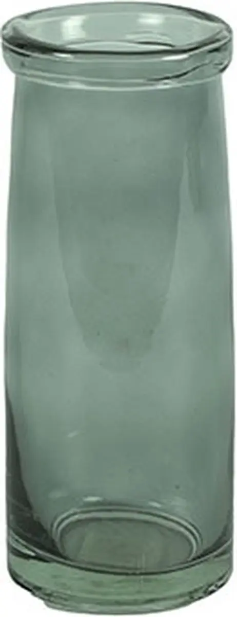 Countryfield Vaas Missy glas L8B8H19CM donker grijs