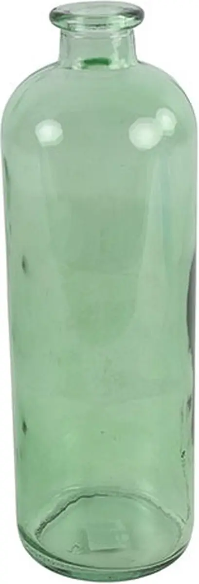Countryfield Caria Glas Vaas 11x11x33cm Groen