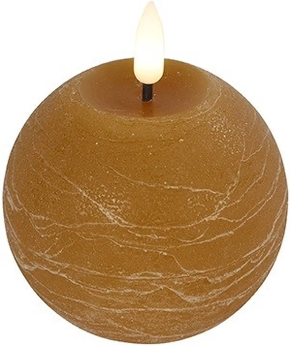 Led Kaars Countryfield Led Bol kaars Amber