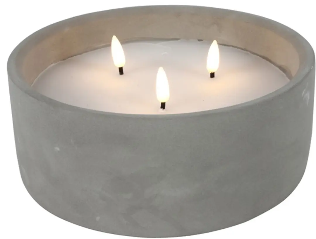 Kaars in pot Lyonie