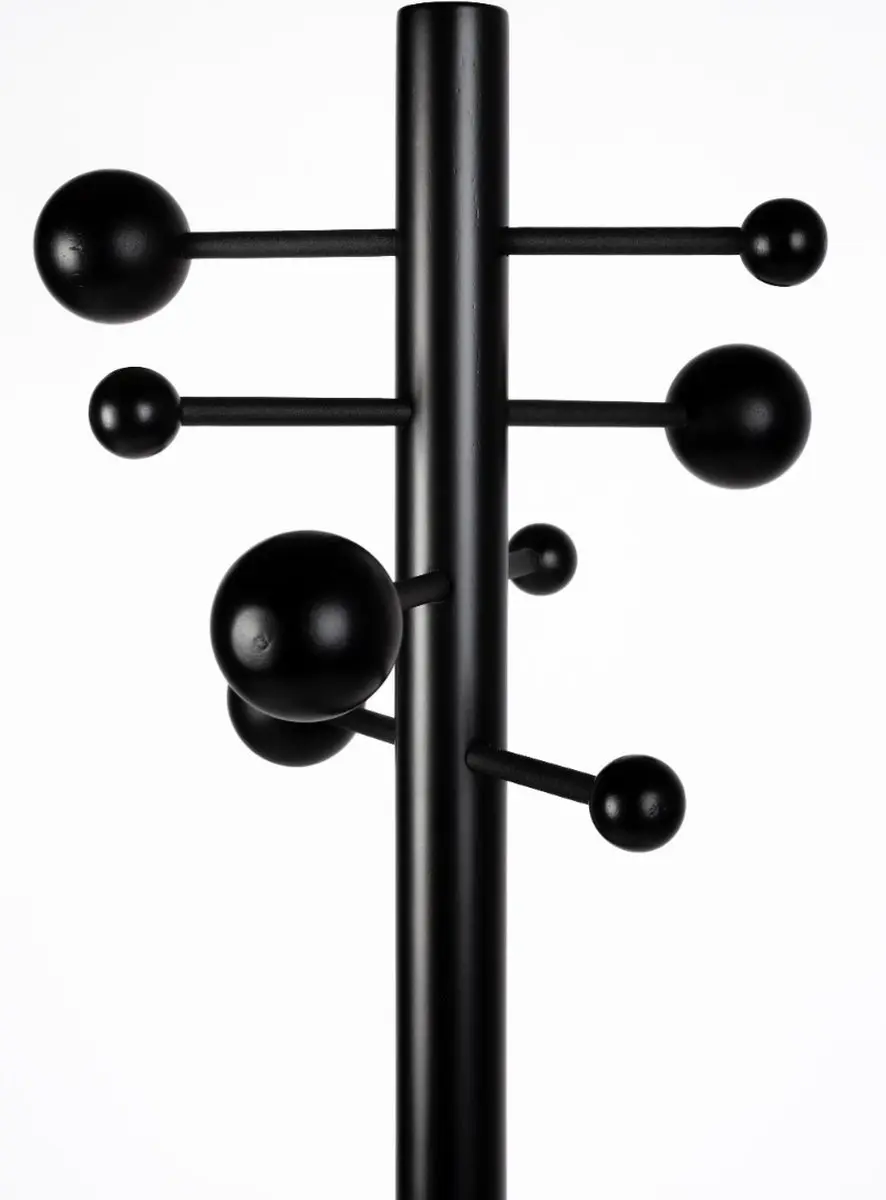 Zuiver Jason Kapstok - 175cm - 8 Haken - Zwart - afbeelding 6 van 6