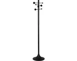 Zuiver Jason Kapstok - 175cm - 8 Haken - Zwart