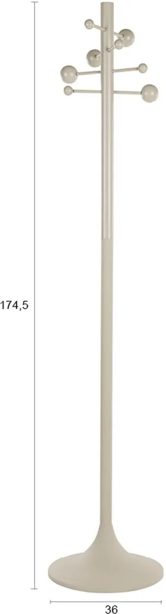 Zuiver Jason Kapstok Staand Beige - afbeelding 5 van 6