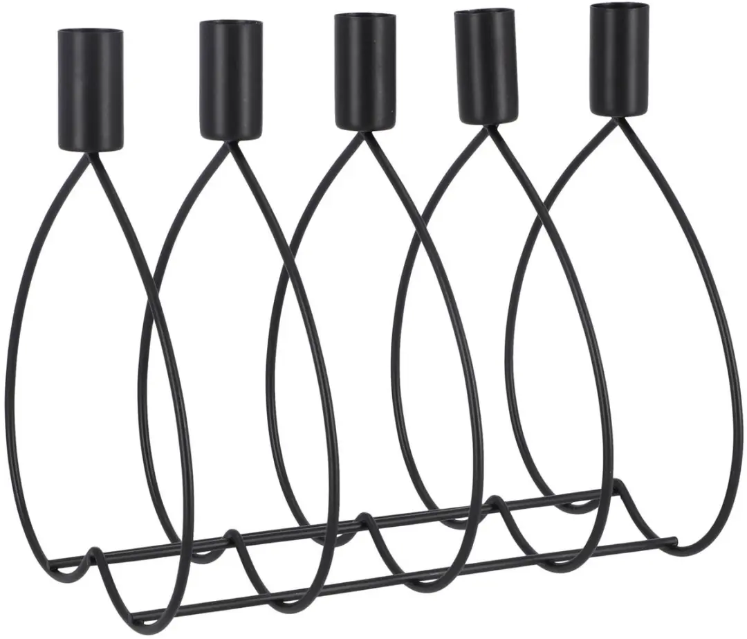 Senza Metalen Diner Kandelaar 5 Cups