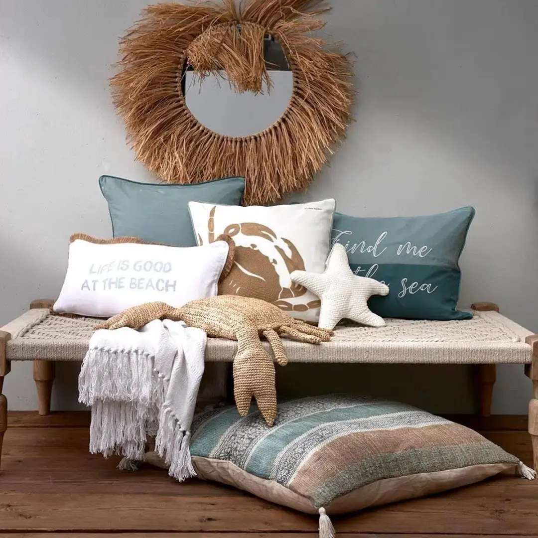 Rivièra Maison South Cay Raffia Mirror