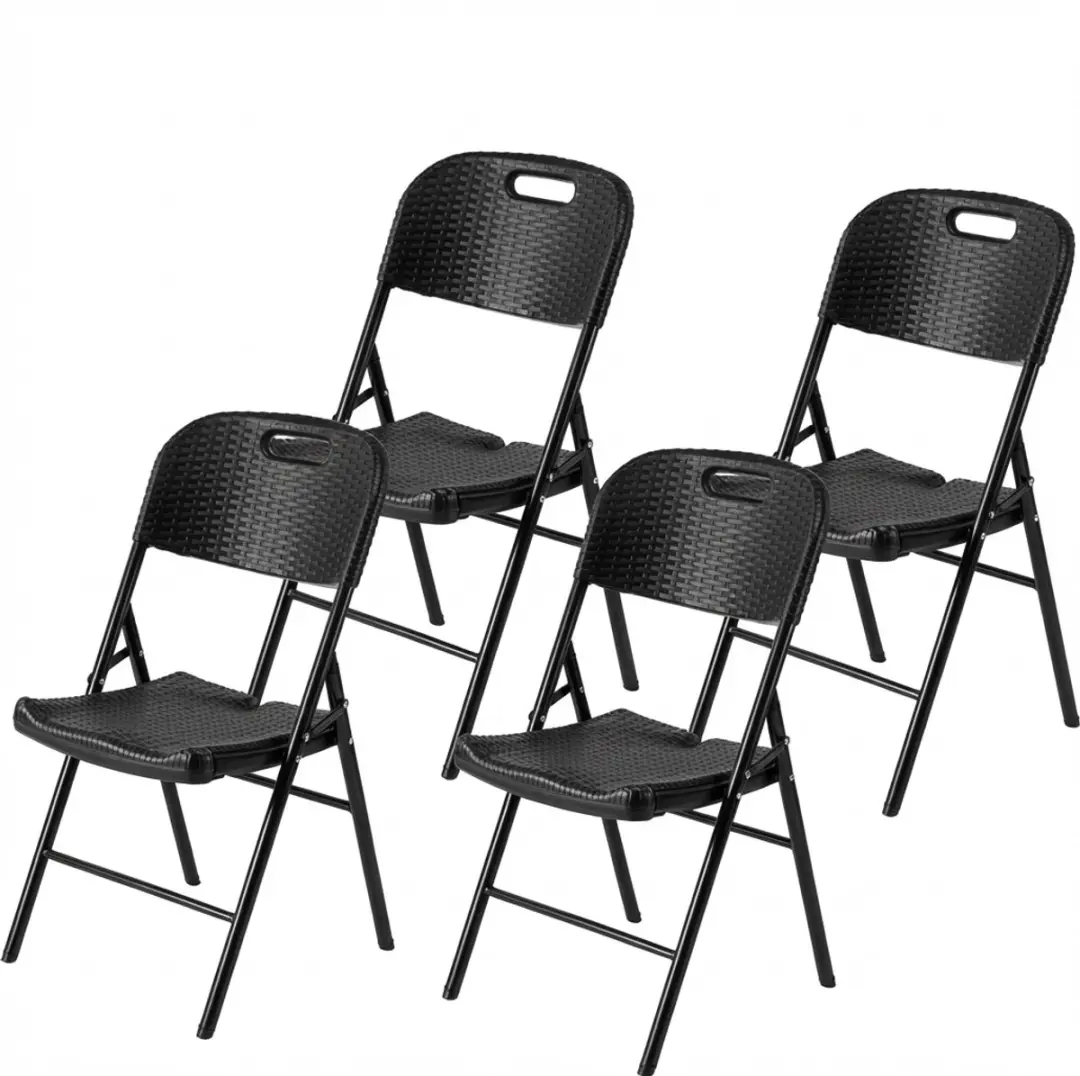 Bardi 4 Delige Klapstoelenset