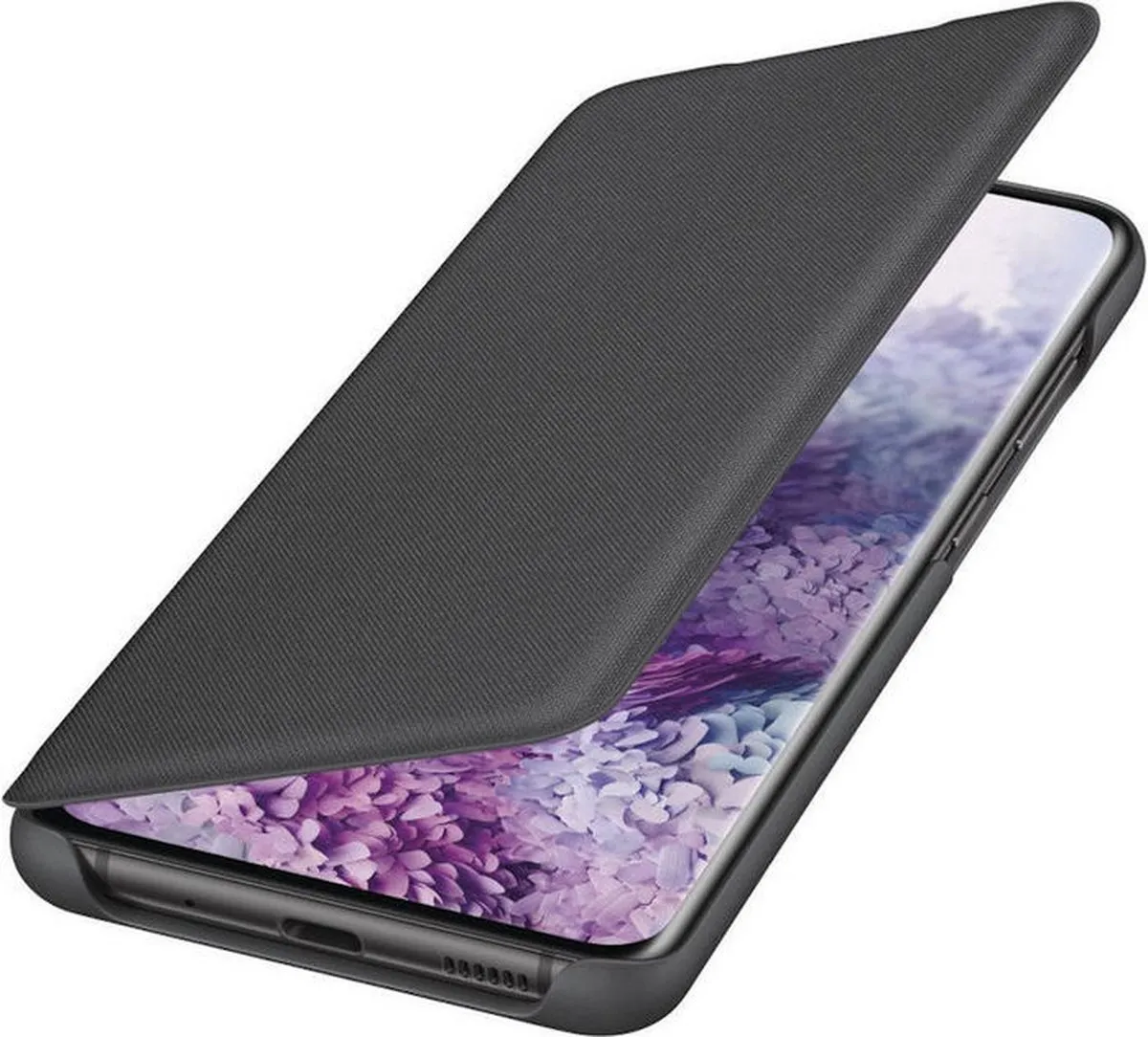 Samsung Galaxy S20 EF-NG980P LED View Wallet Case - Zwart