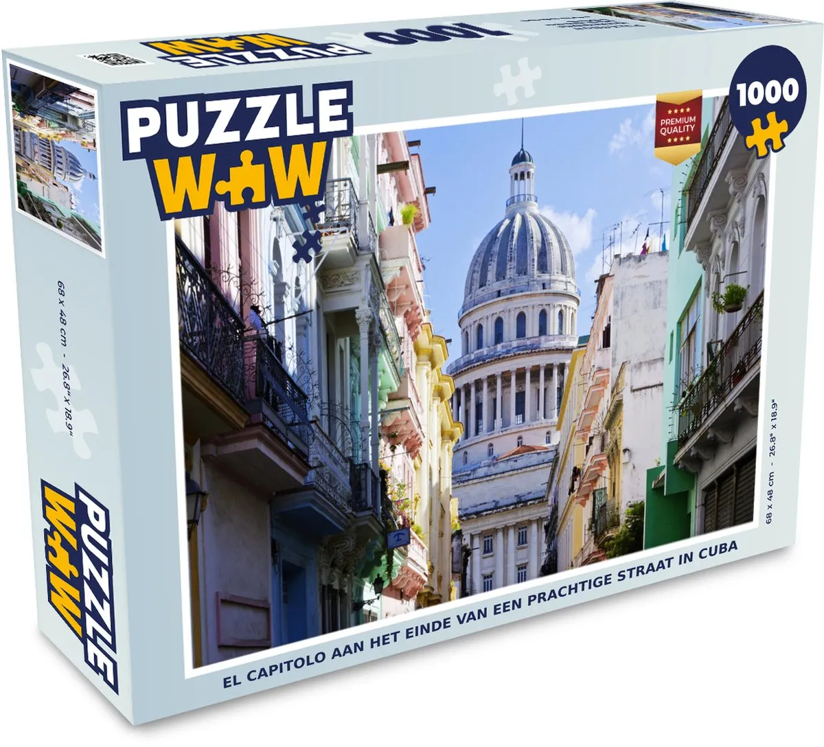 PuzzleWow El Capitolo Legpuzzel 1000 Stuks