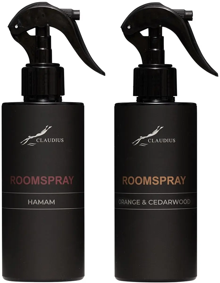 Splashbox Cosmetics Roomspray Hamam en Orange & Cedarwood