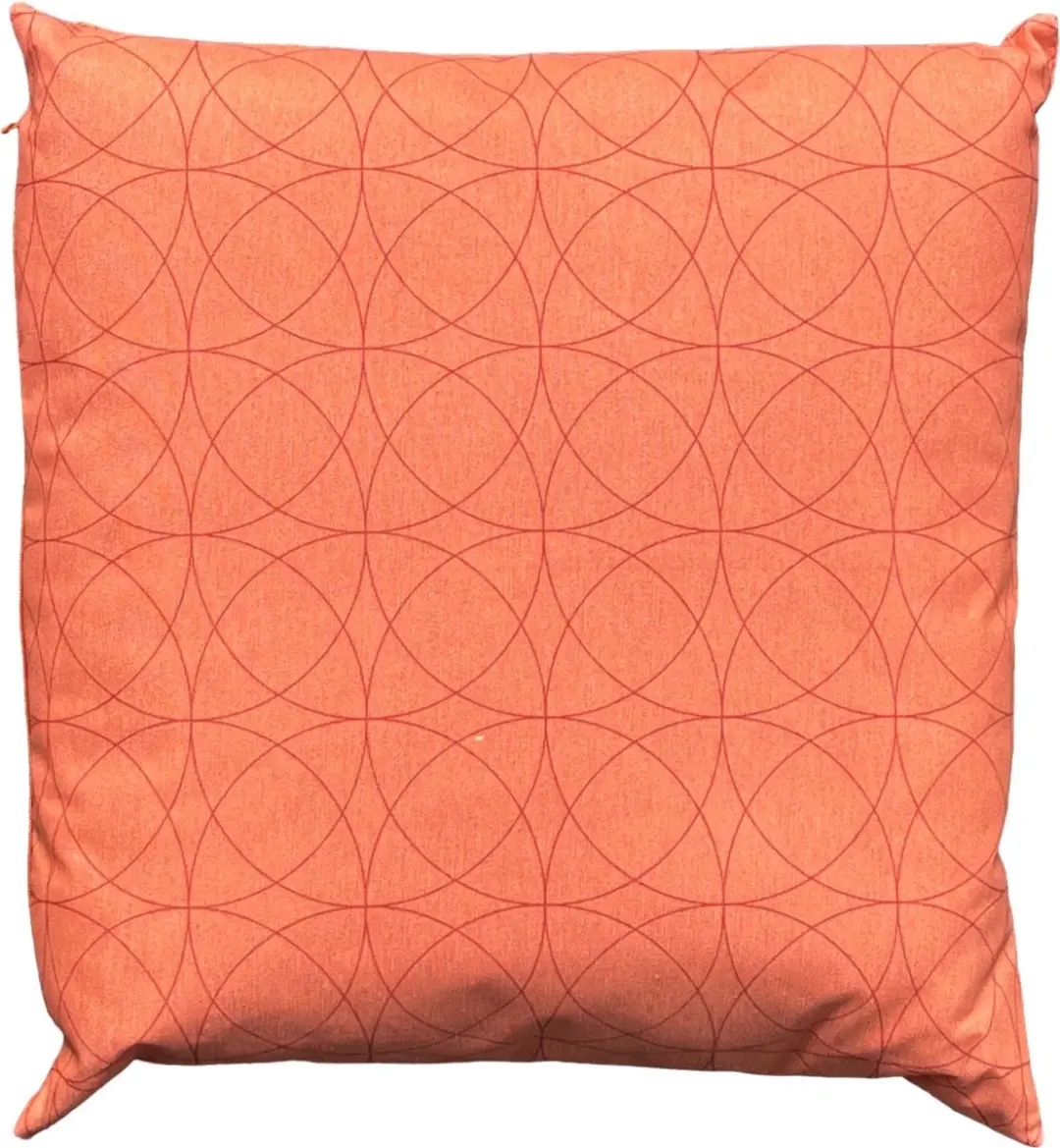 Buiten sierkussen all weather circle oranje