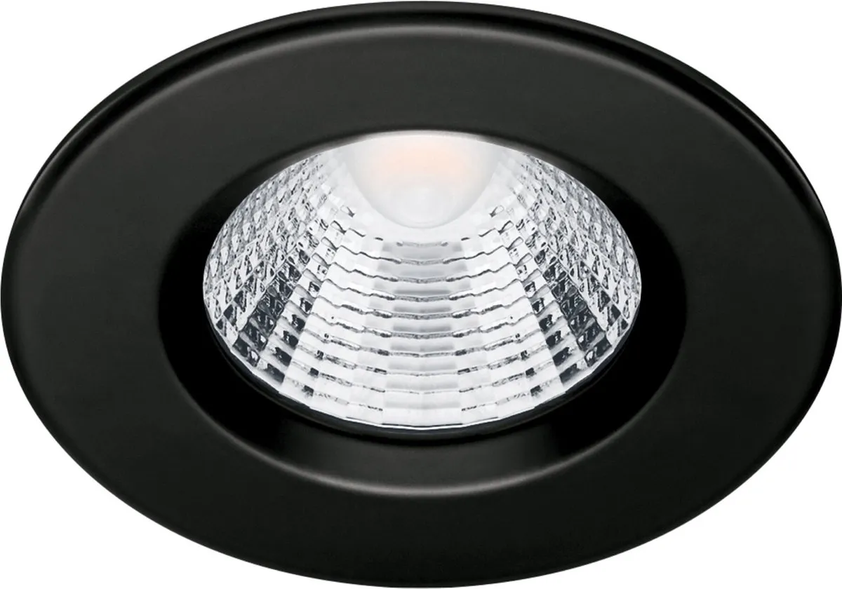 Philips Dive Inbouwspot 5W - 3 Stuks Zwart