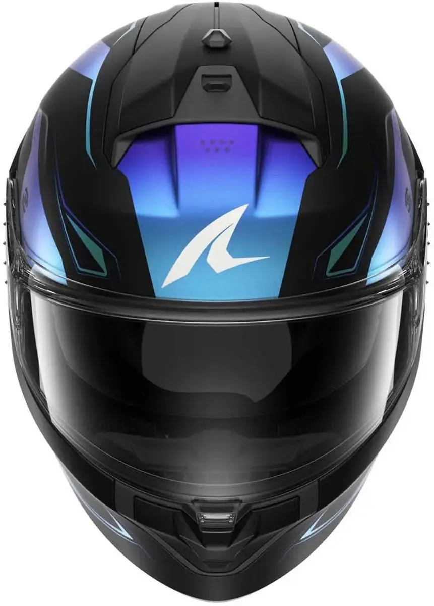 Shark Ridill 2 Mekarium Mat Helm - XS - Zwart/blauw/paars - afbeelding 3 van 6