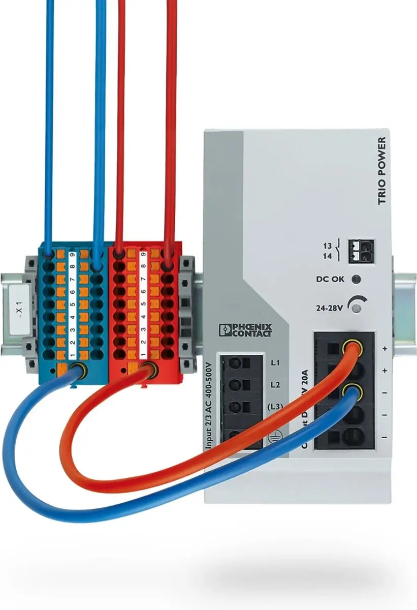 Phoenix Contact PTFIX 6/18X2,5 BU - Klemmenblok - Blauw - afbeelding 2 van 6