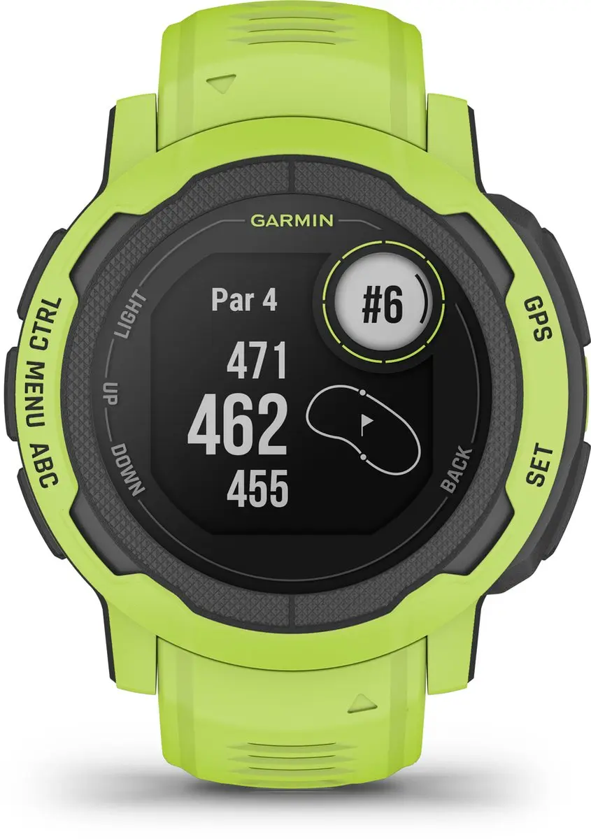Garmin Instinct 2 Smartwatch 45mm - Electric Lime - afbeelding 6 van 6