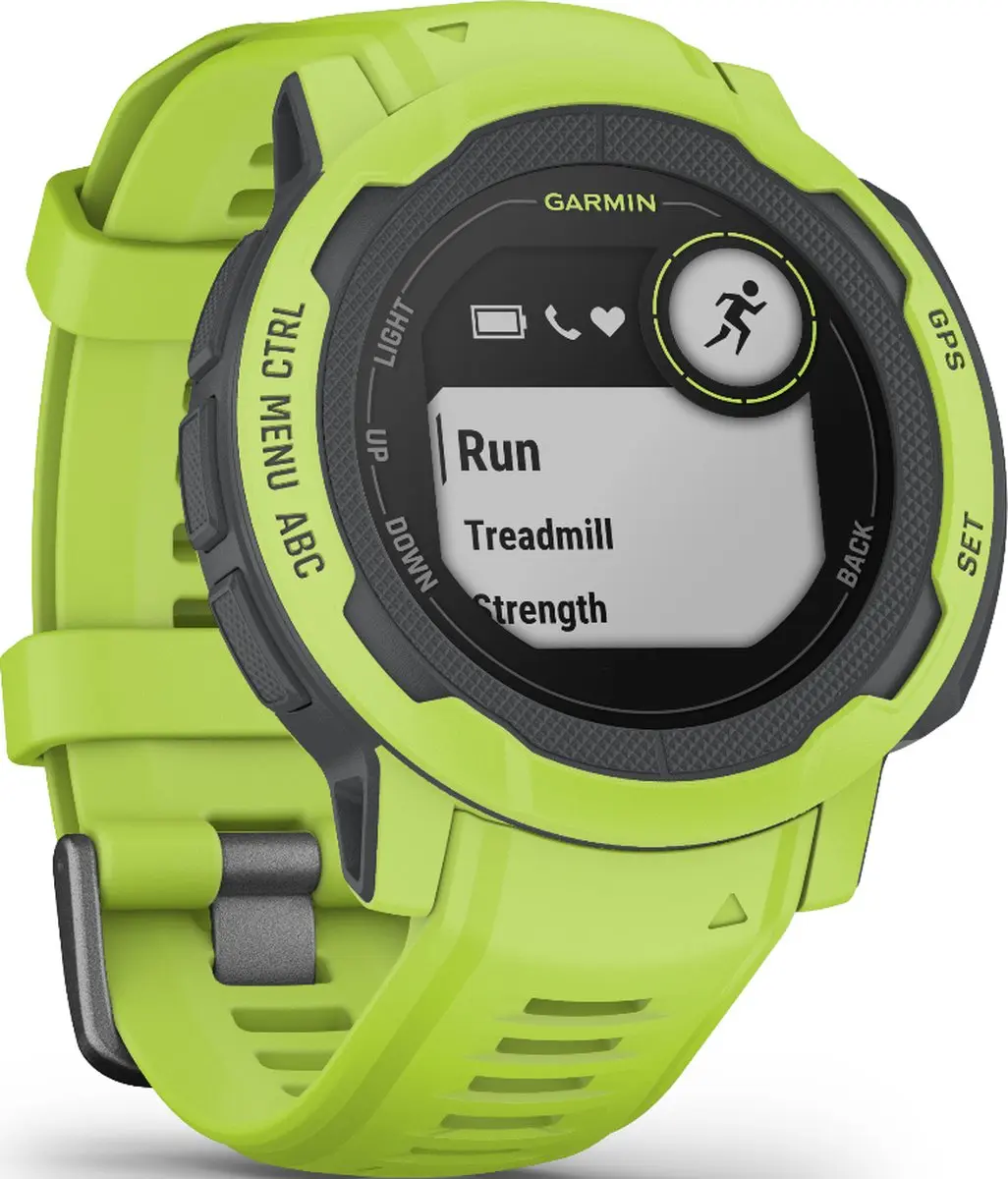 Garmin Instinct 2 Smartwatch 45mm - Electric Lime - afbeelding 5 van 6