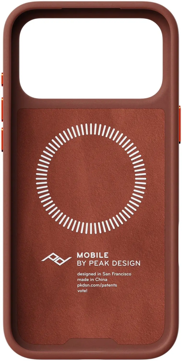 Peak Design Mobile Everyday Case iPhone 18 Pro Max Redwood - afbeelding 2 van 2