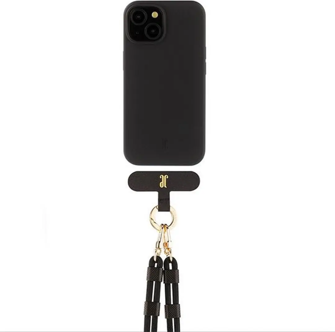 Just Elegance JE 2in1 iPhone 15 Hoesje - MagSafe - Zwart - afbeelding 4 van 5