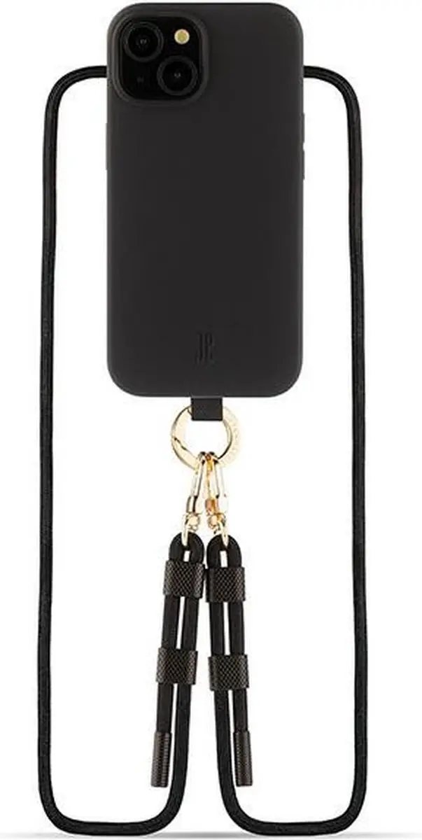 Just Elegance JE 2in1 iPhone 15 Hoesje - MagSafe - Zwart - afbeelding 3 van 5