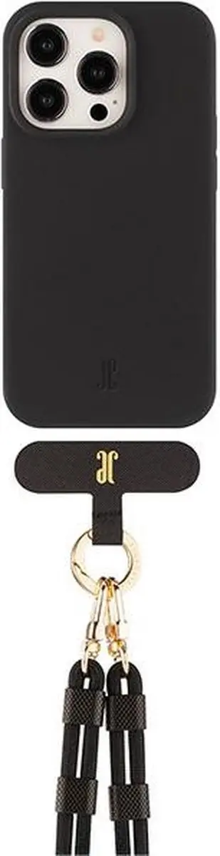 Just Elegance JE 2in1 iPhone 15 Pro Hoesje - MagSafe - Zwart - afbeelding 2 van 5