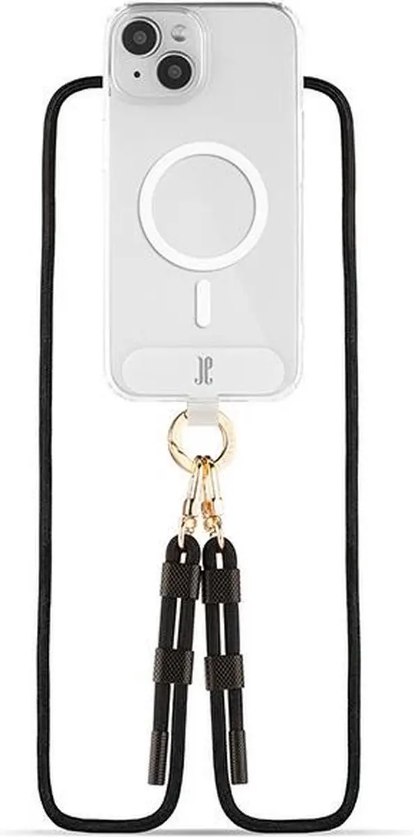 Just Elegance JE 2in1 iPhone 15 Hoesje - MagSafe - Transparant - afbeelding 4 van 4