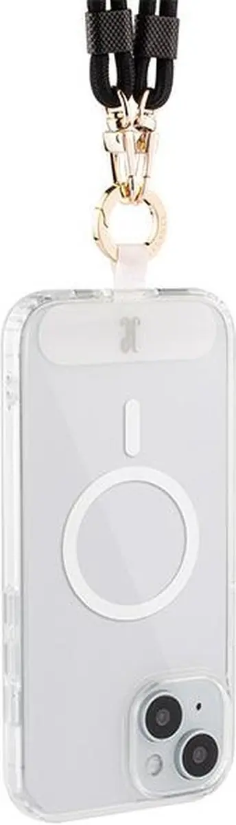 Just Elegance JE 2in1 iPhone 15 Hoesje - MagSafe - Transparant - afbeelding 2 van 4