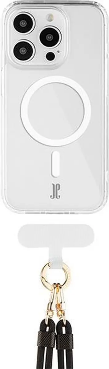 Just Elegance JE 2in1 iPhone 15 Pro Hoesje - MagSafe - Transparant - afbeelding 2 van 5
