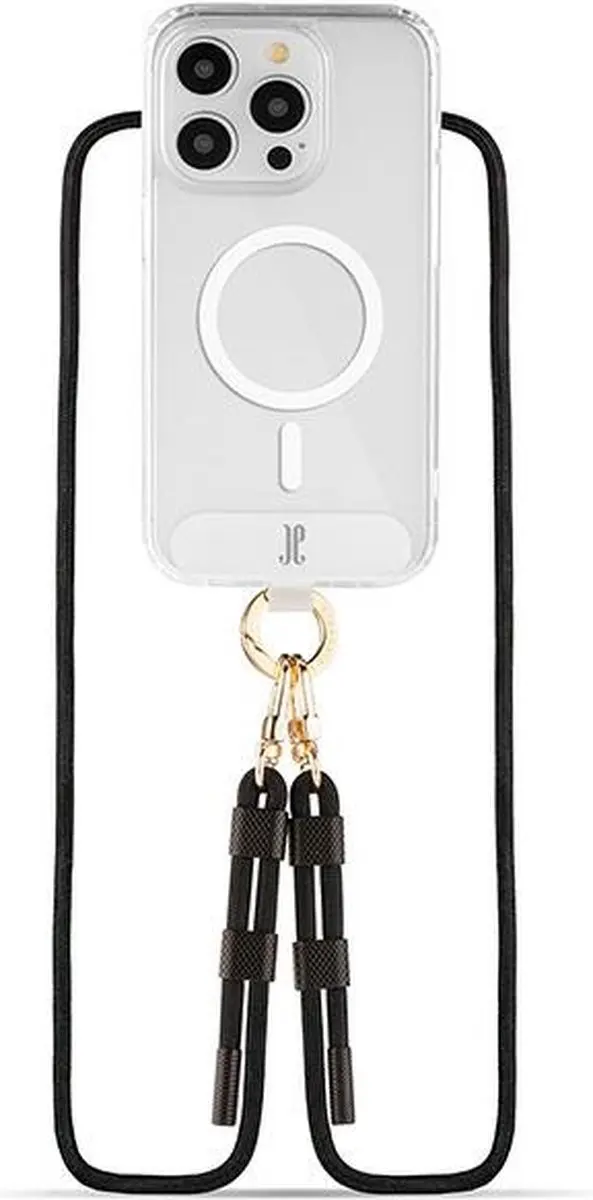 Just Elegance JE 2in1 iPhone 15 Pro Hoesje - MagSafe - Transparant - afbeelding 4 van 5