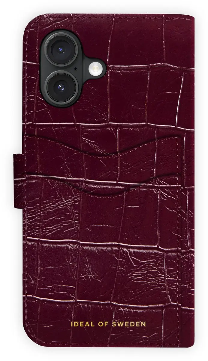 iDeal of Sweden Magnet Wallet+ Bookcase iPhone 17 - Fine Wine - afbeelding 2 van 6