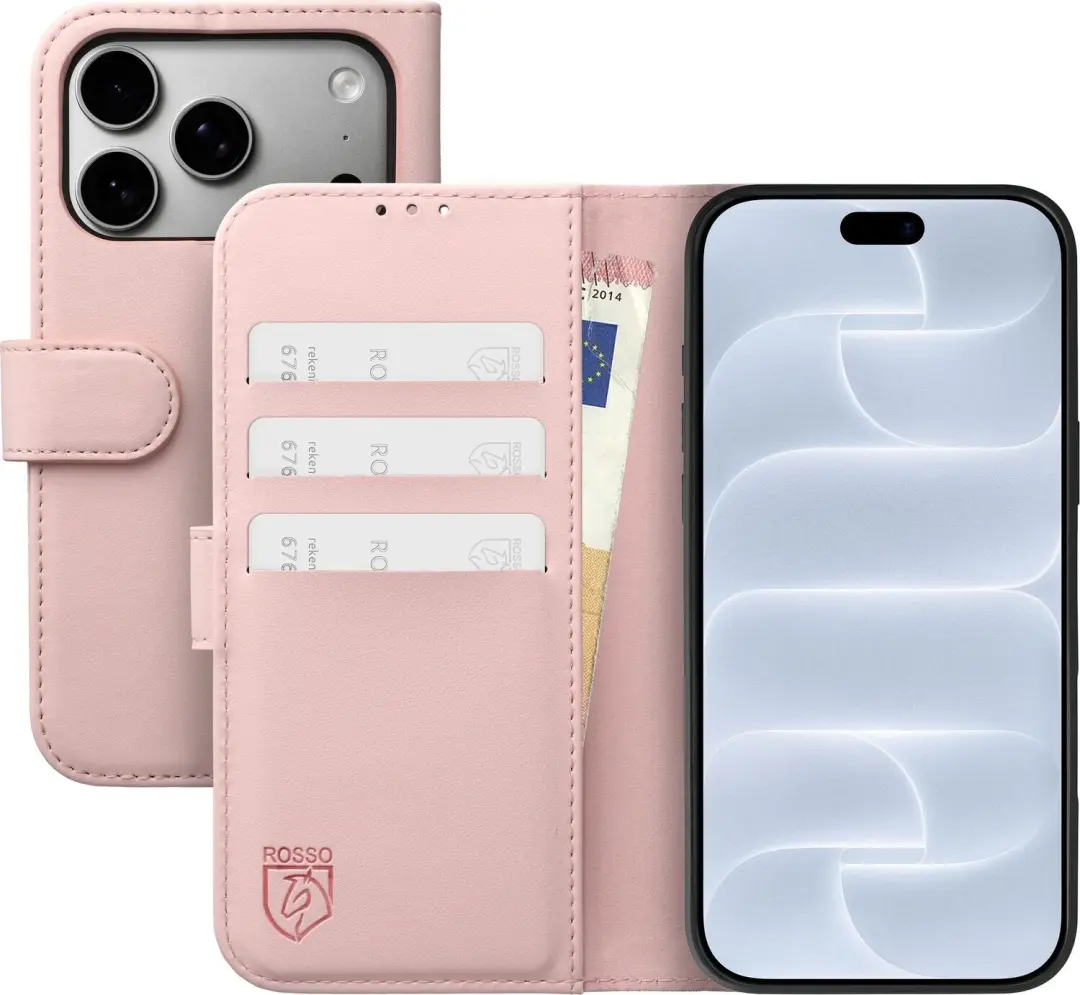 Rosso Element Modern iPhone 18 Pro Max Hoesje Roze