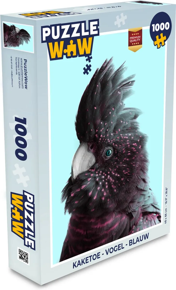 PuzzleWow Kaketoe Legpuzzel 1000 Stuks