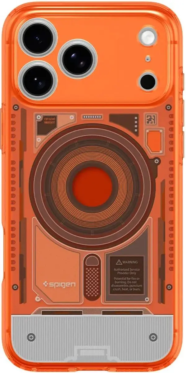 Spigen Ultra Hybrid MagFit iPhone 18 Pro Max Hoesje - Tangerina - afbeelding 5 van 6