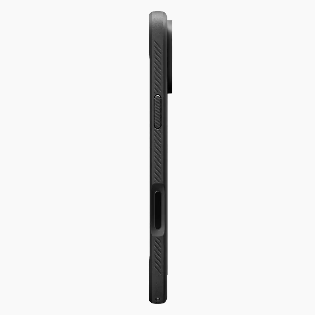 Spigen Rugged Armor MagFit iPhone 18 Pro Max Hoesje - Zwart - afbeelding 4 van 6