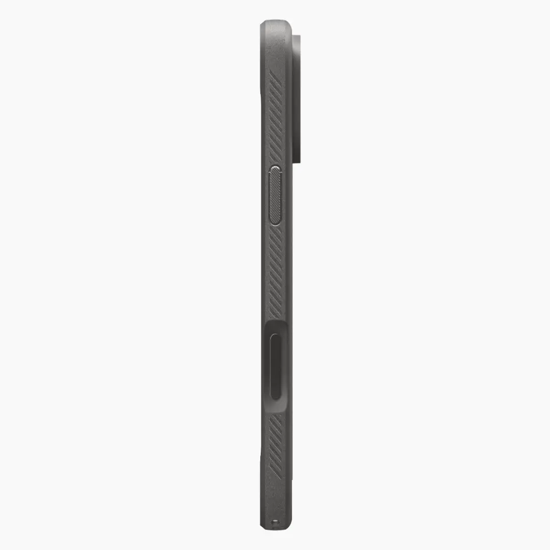 Spigen Rugged Armor MagFit iPhone 18 Pro Max Hoesje - Grijs - afbeelding 4 van 6